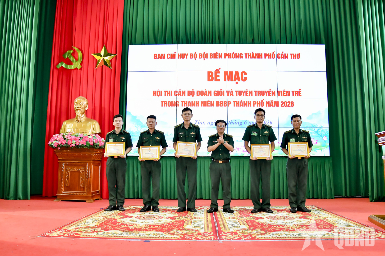 Bộ đội Biên phòng TP Cần Thơ tổ chức thành công Hội thi cán bộ Đoàn giỏi và tuyên truyền viên trẻ năm 2026
